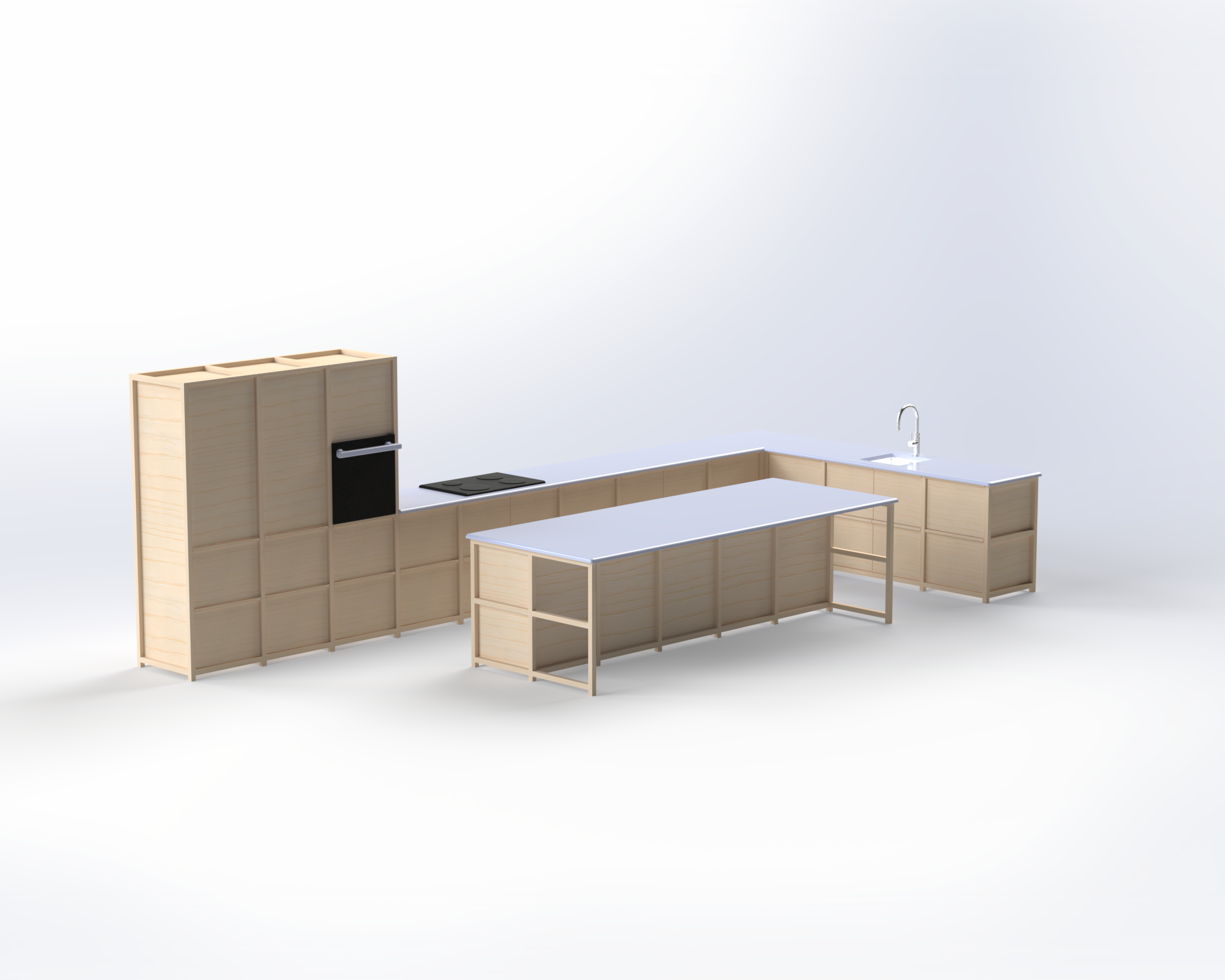 Stakr Bespoke Kitchen System